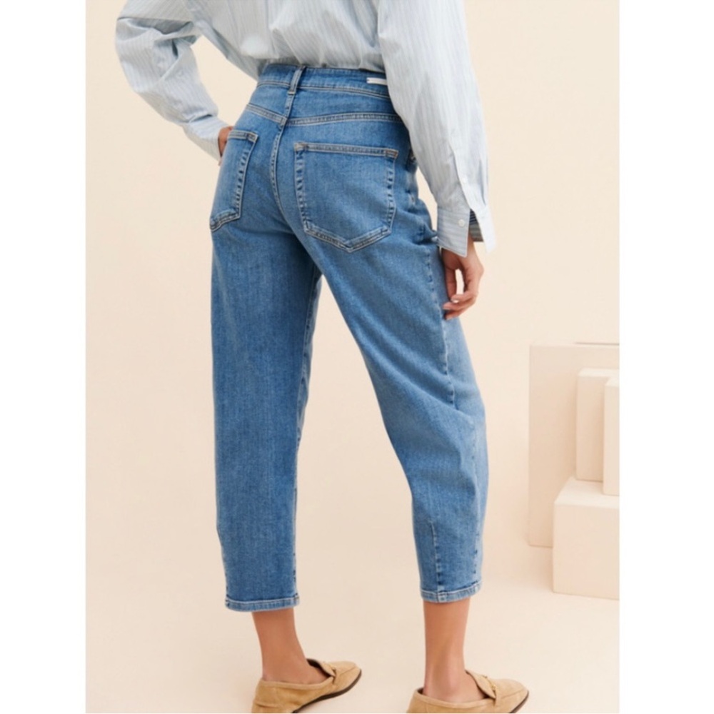Pilcro Anthropologie high rise pleated relaxed fit Jeans - Picture 3 of 11